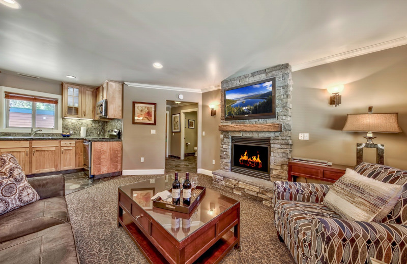 Guest room at Forest Suites Resort.