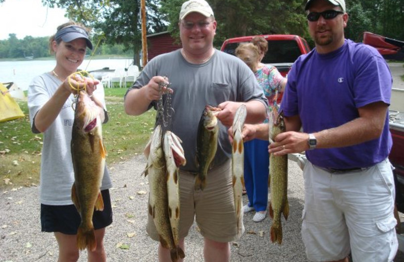 Fishing at Tamarac Bay Resort.