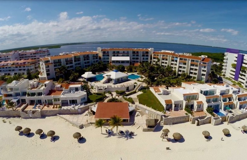 Exterior view of Solymar Beach and Resort.