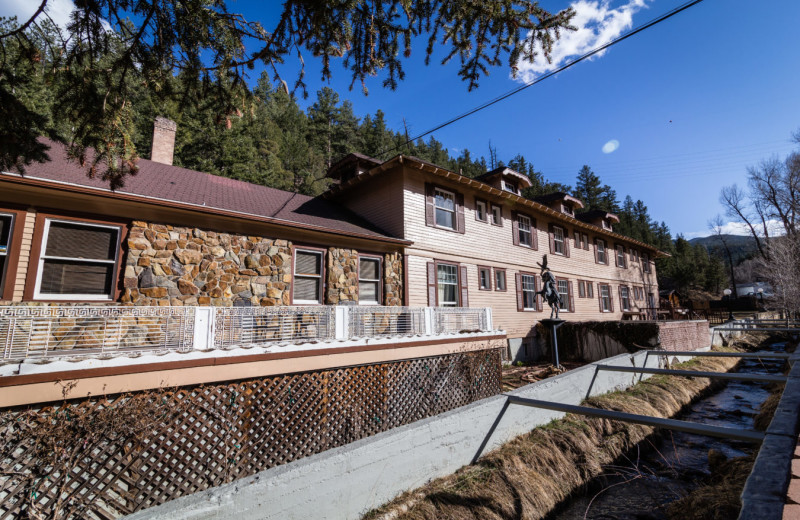 Exterior view of Indian Hot Springs.