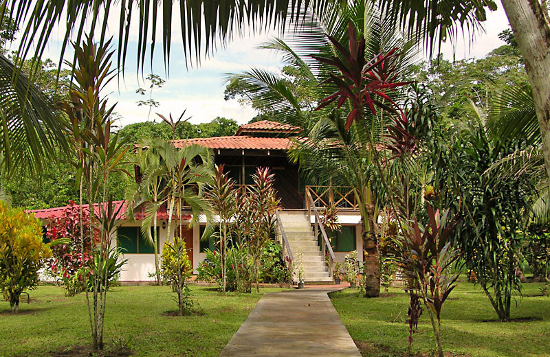 Exterior view of Jungle Tarpon Lodge.