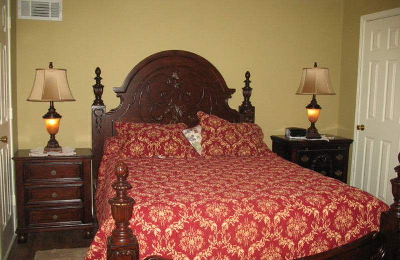 Guest room at Cherry Creek Lane Bed & Breakfast.