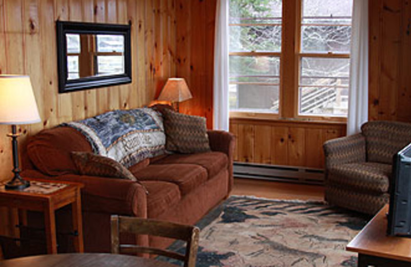 Cabin Interior at Thunderbird Lodge