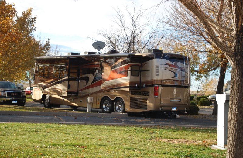 RV campsite at American RV Park.