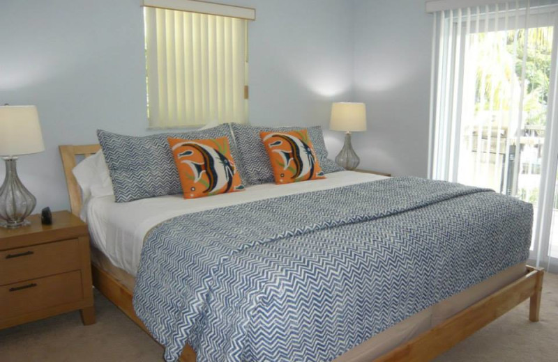 Rental bedroom at Keys Holiday Rentals, Inc.