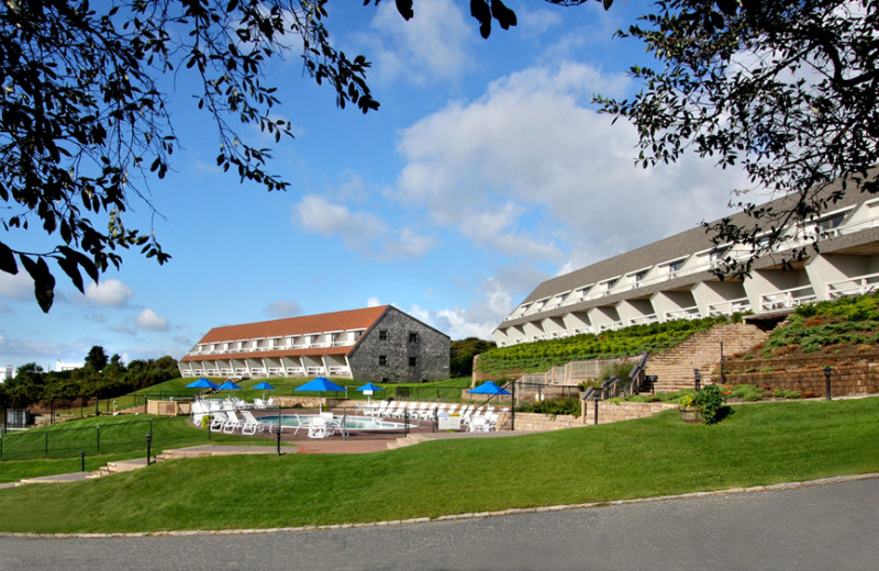 Exterior view of Beachcomber Resort at Montauk.