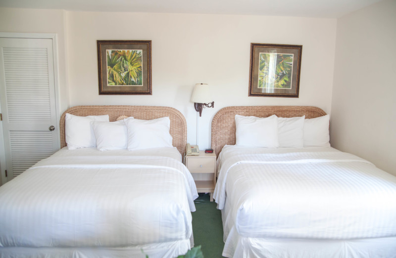 Rental bedroom at The Winds Resort Beach Club.