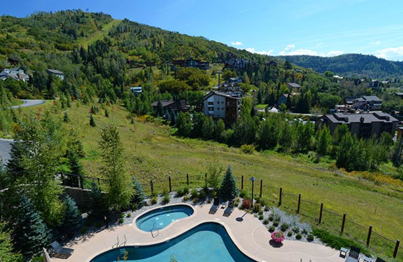 Balcony view at Edgemont Condominiums.