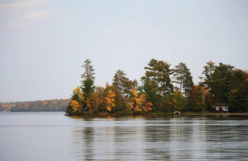 Lake view at  North Country Inn.