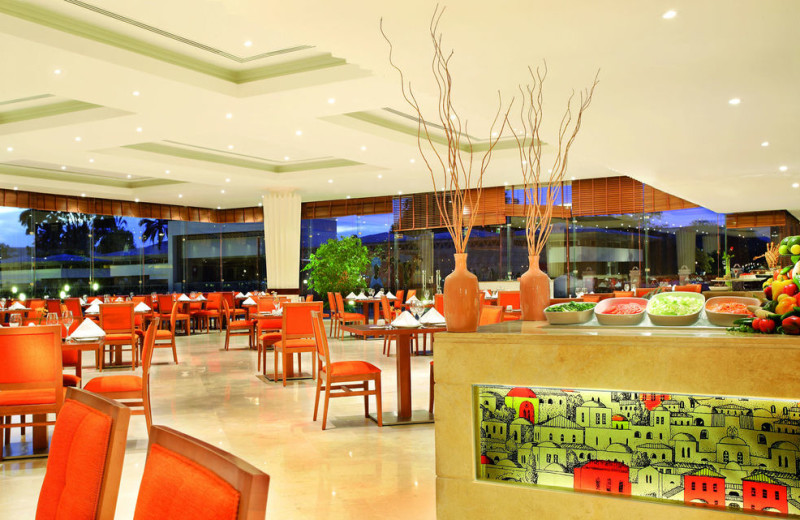 Dining at Aswan Oberoi Hotel & Spa.