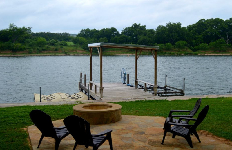 Dock at Lazy Shores.