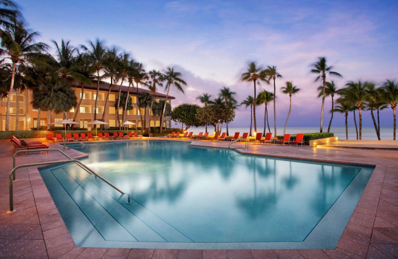 Outdoor pool at Casa Marina Resort.