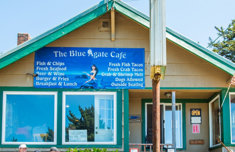 Dining near Oceanside Ocean Front Cabins.