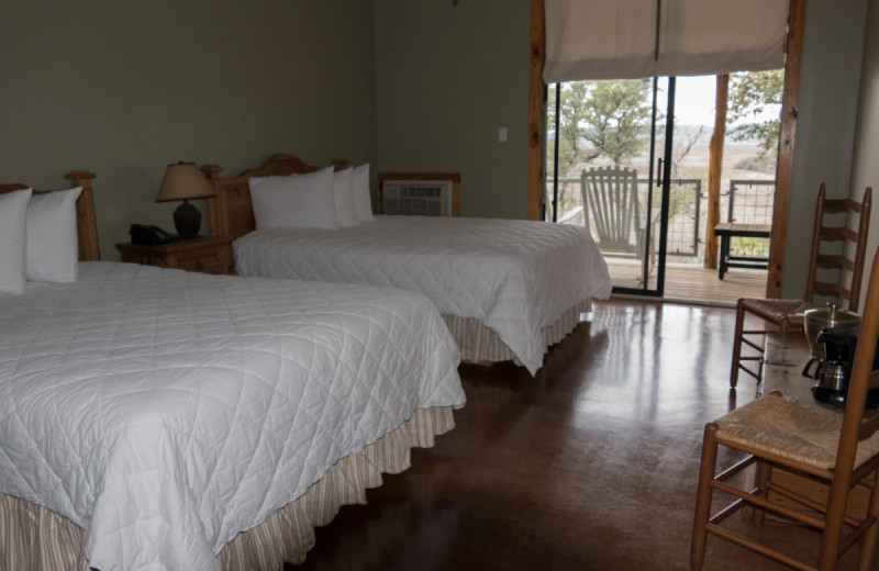 Guest room at Canyon of the Eagles.