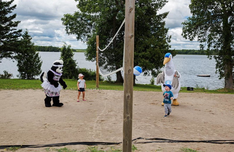 Volleyball at Great Blue Resorts- Woodland Estate Resort.