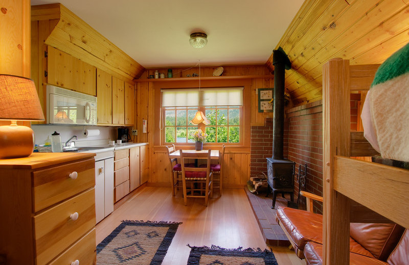 Interior View at House on Metolius