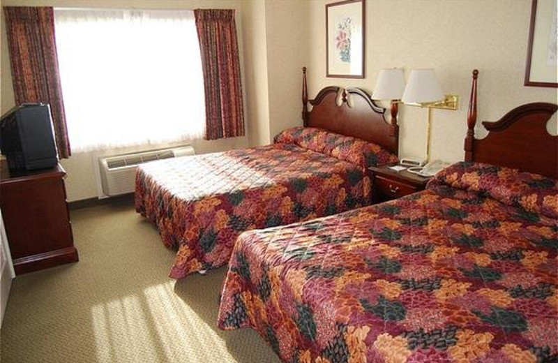 Guest room at Hotel Breakers.