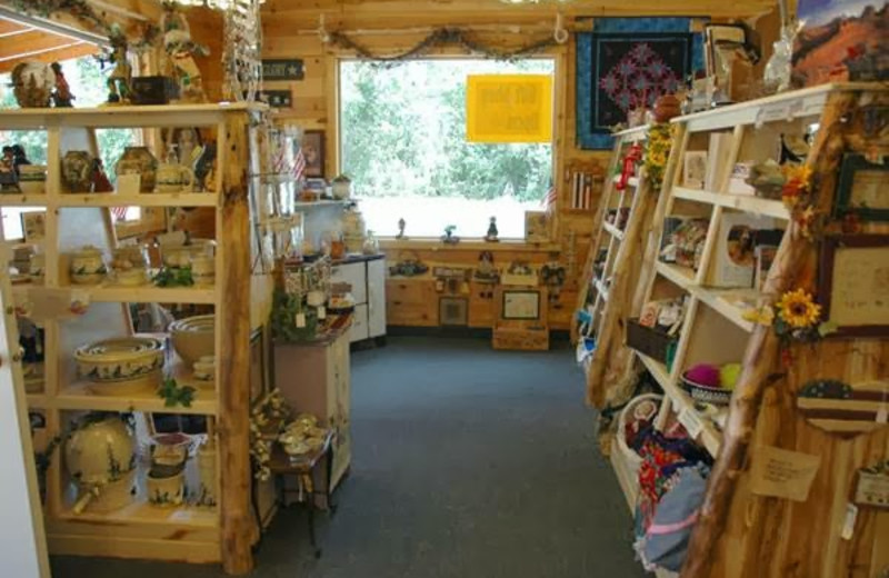 Gift shop at Bryce Canyon Inn.