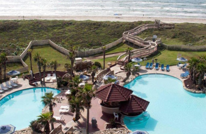 Outdoor Pools at The Mayan Princess