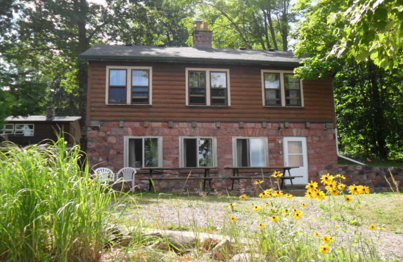 Exterior view of Virgin Timber Resort.