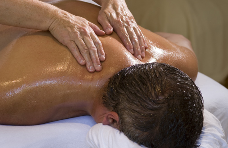 Back massage at The Homestead.