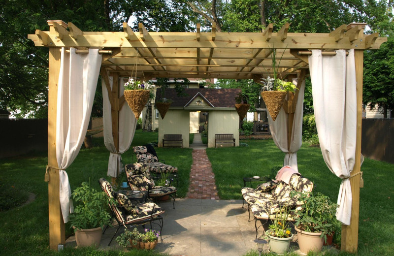 Patio at Manheim Manor.