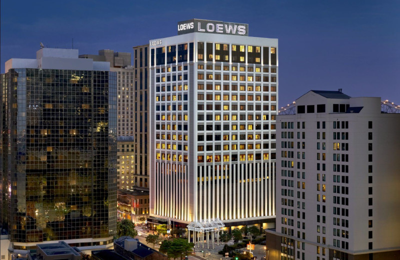 Exterior view of Loews New Orleans Hotel.