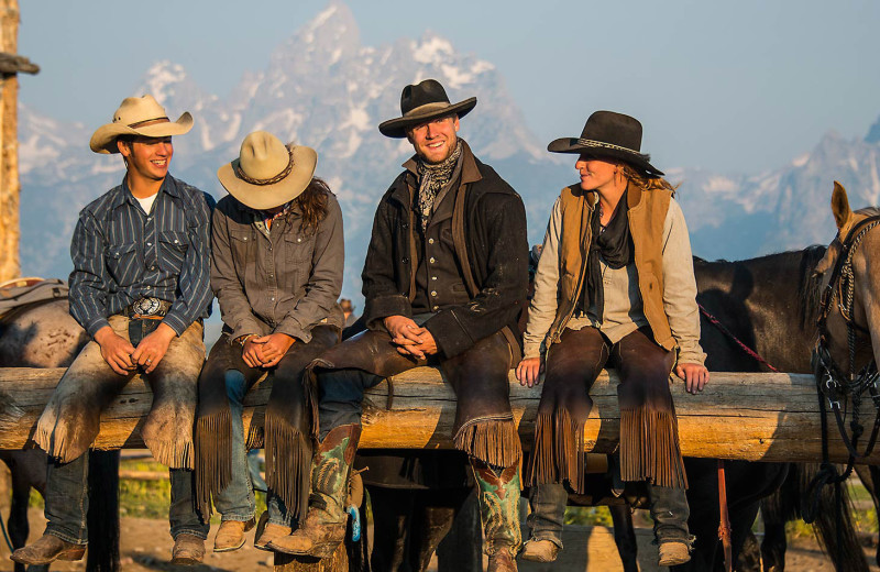 Group at Triangle X Ranch.