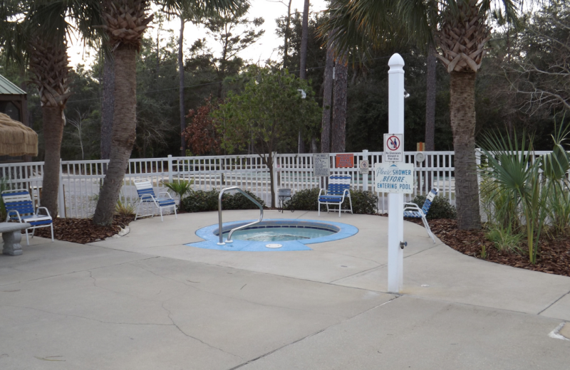 Whirlpool at Navarre Beach Campground.