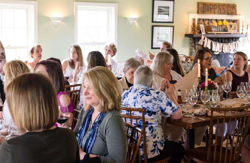 Meetings at The Red Clover Inn & Restaurant.