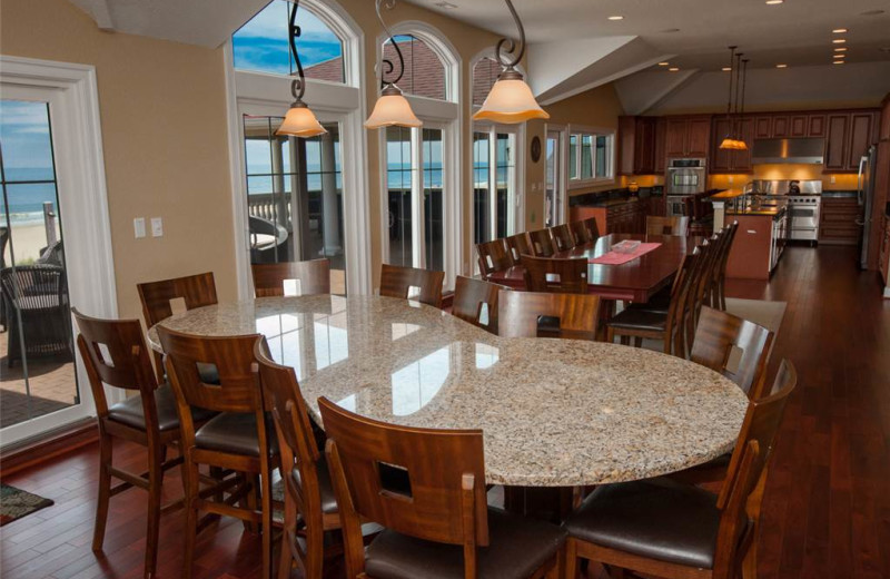 Rental kitchen at Sandbridge Realty.