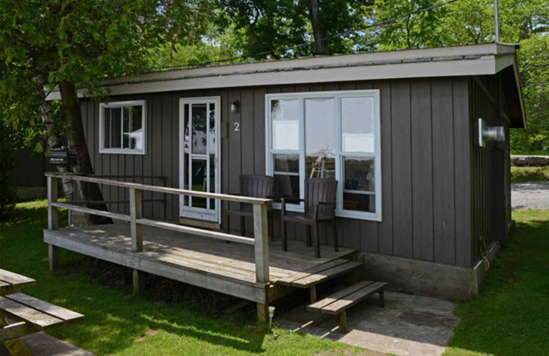 Cabin exterior at Sunnylea.