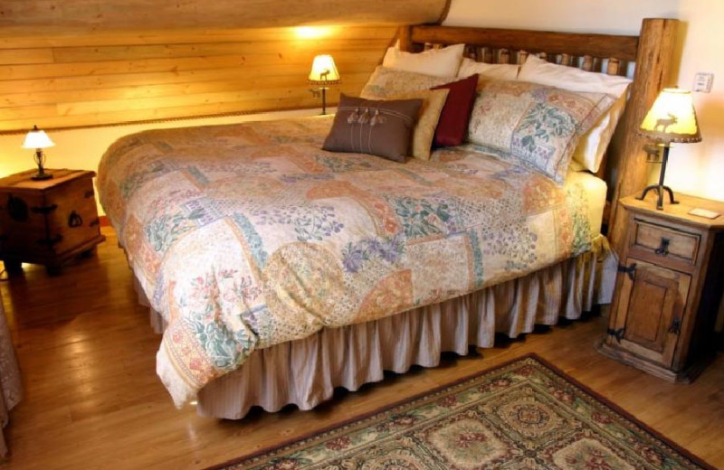 Cariboo Suite Bed at Siwash Lake Ranch