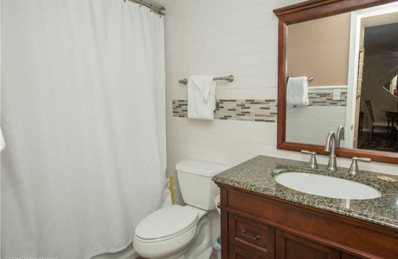 Bathroom at Holiday Isle Properties - Dolphin Point 103B.