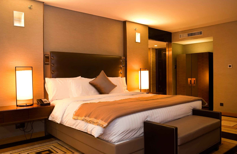 Guest room at Dakota Magic.