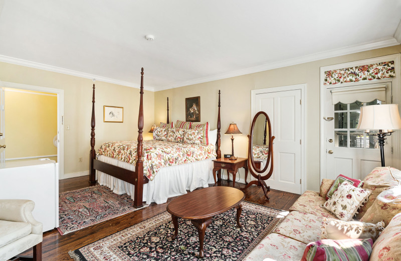 Guest room at Kent Manor Inn.