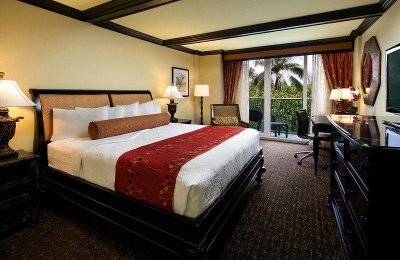 Guest room at Jupiter Beach Resort.