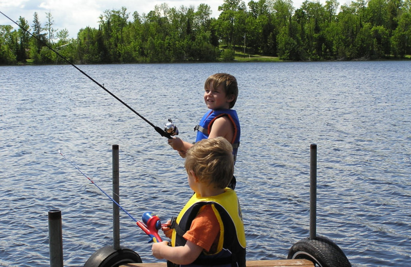 Fishing at Kokomo Resort.