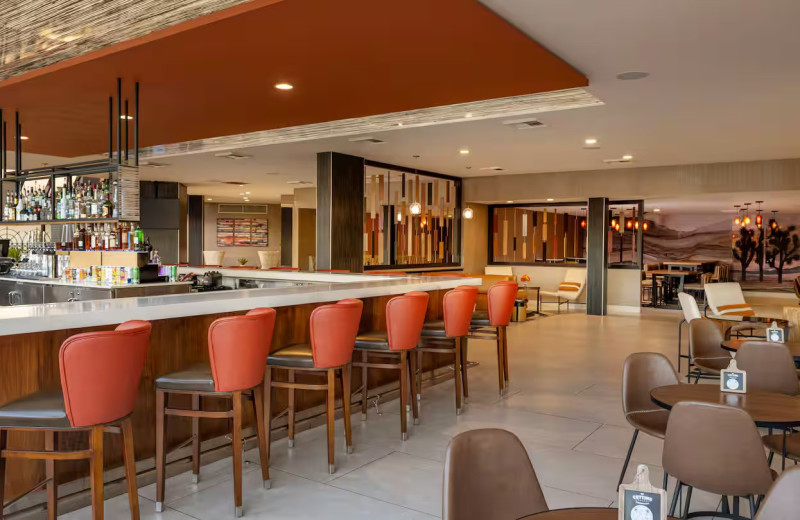 Dining at DoubleTree by Hilton Hotel San Bernardino.