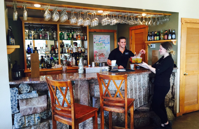 Bar at Canyon of the Eagles.