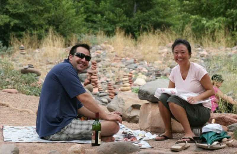 Picnic at Red Agave Resort.