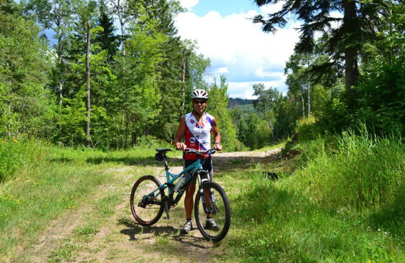 Biking at Giants Ridge Golf and Ski Resort.