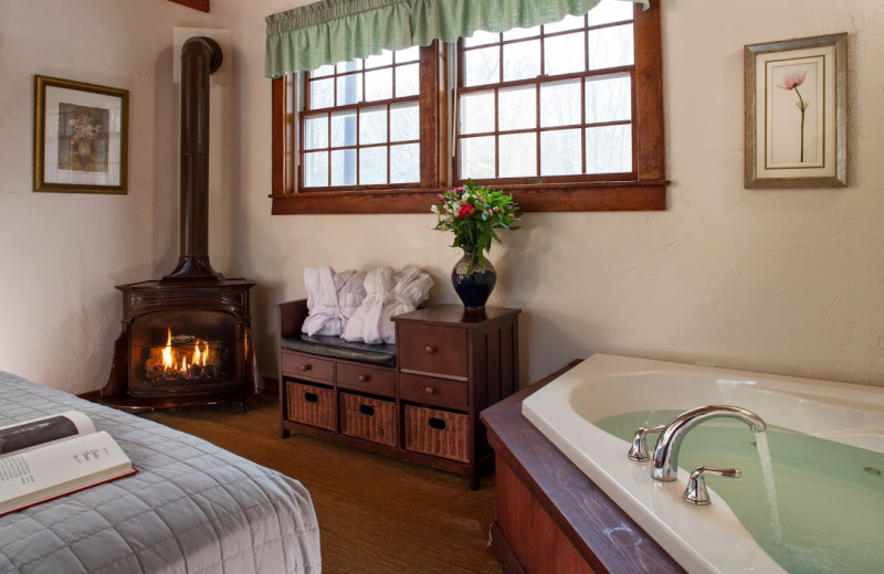 Guest room at Inn At Lake Joseph.