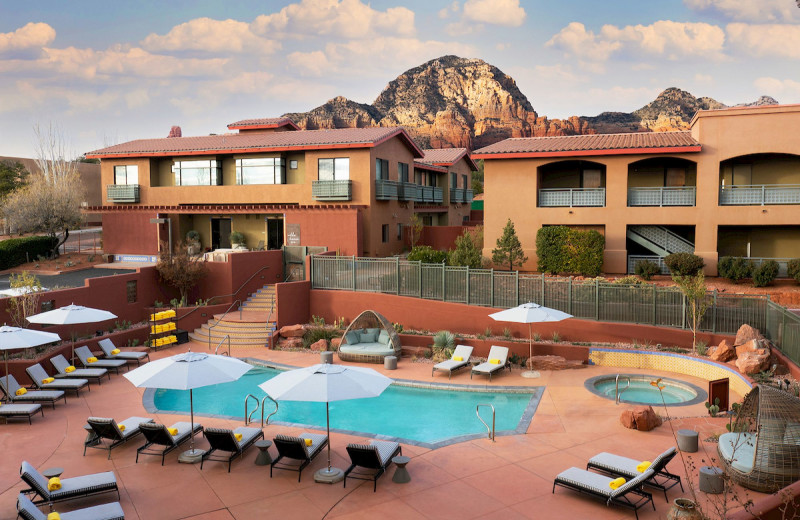 Outdoor pool at The Wilde Resort and Spa.