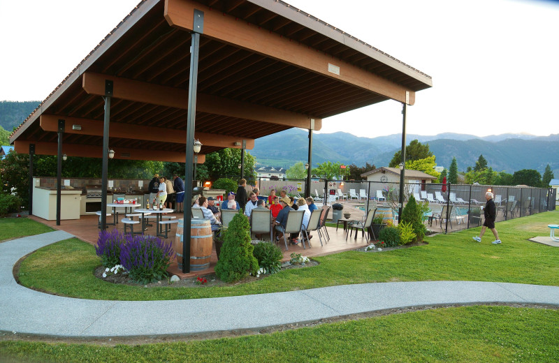 Pavilion at Mountain View Lodge.