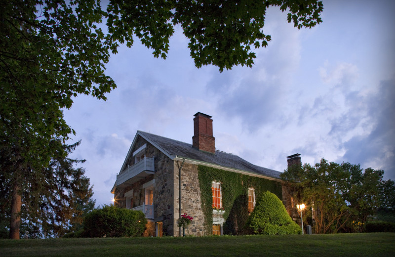 Exterior view of Morgan Samuels Inn.