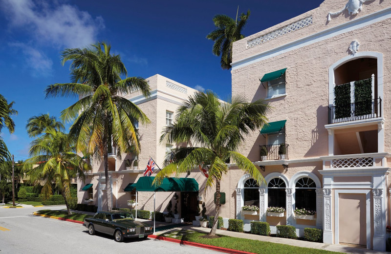 Exterior view of The Chesterfield Palm Beach.