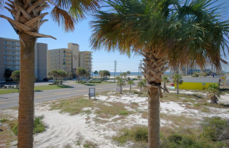 Exterior view of Villagio on Perdido Key.