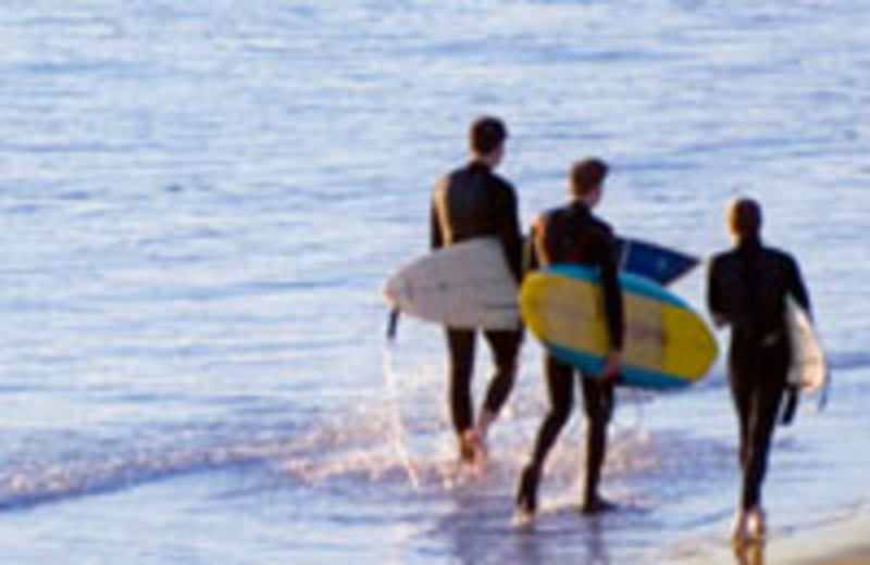 Surfing at Waikiki Beach Marriott Resort