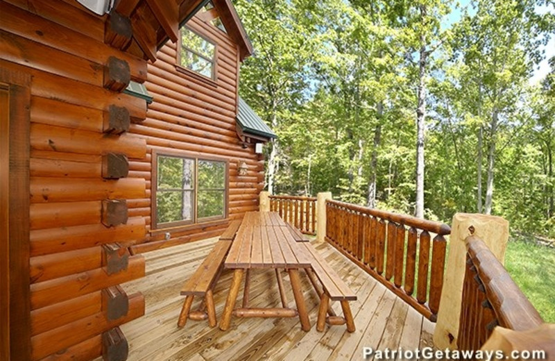 Gatlinburg Vacation Rentals Cabin Incredible! American Patriot